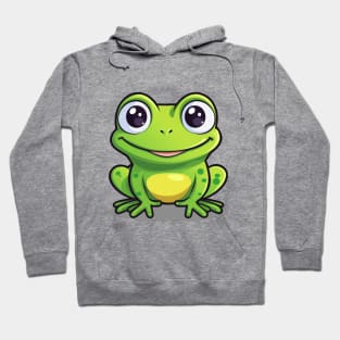 Cartoon Cute Kawaii Adorable Frog Hoodie